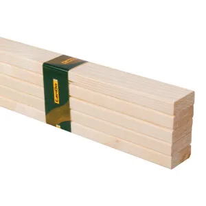 Perfil de abeto natural Decowall Wood 2600x45x18