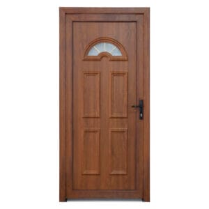 Porta Exterior de PVC Ibiza Carvalho Esquerda 2080x980