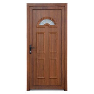 Porta Exterior de PVC Ibiza Carvalho Direita 2080x980