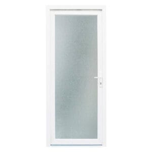 Porta Exterior de PVC Sevilhana Vidro Fosco Esquerda 2000x800
