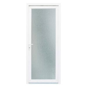 Porta Exterior de PVC Sevilhana Vidro Fosco Direita 2000x800