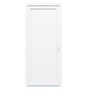 Porta Exterior de PVC Sevilhana Painel Branca Esquerda 2000x800