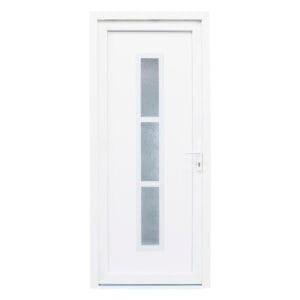 Porta Exterior de PVC Alabama Branca Esquerda 2000x800