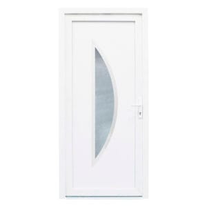 Porta Exterior de PVC Cordoba Branca Esquerda 2080×980