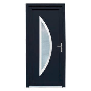 Porta Exterior de PVC Cordoba Cinza Esquerda 2080×980