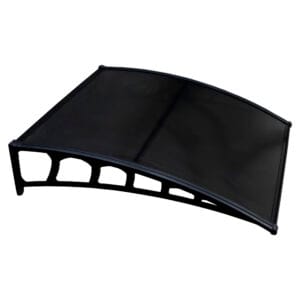 Telheiro p/ porta exterior Lupin 1200x1050 Preto EAN: 5600437716670
