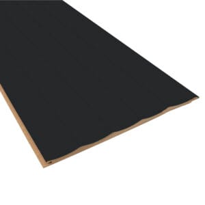 Lambril MDF CANDO Ocean Preto Mate 2500x287x10